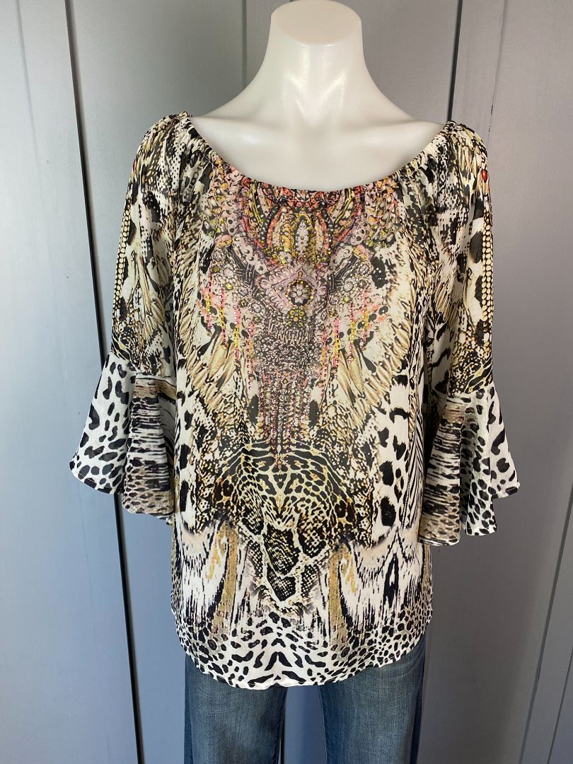 Multi print Spicy Sugar Top, 14