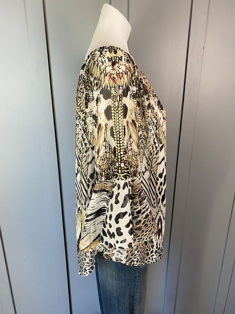 Multi print Spicy Sugar Top, 14