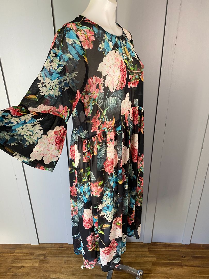 Multi floral Gloss Dress, 12