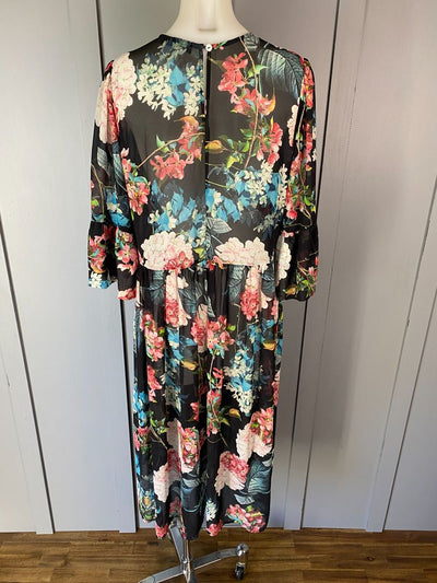 Multi floral Gloss Dress, 12