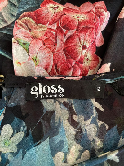 Multi floral Gloss Dress, 12
