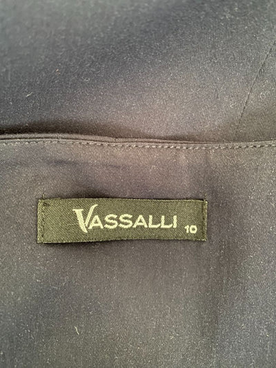 Navy Vassalli Crop Blazer/Jacket, 10