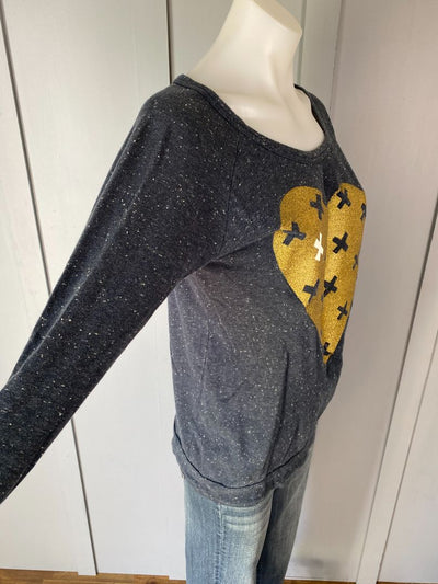 Blue & Gold Carrutherbury & Co Top, XS