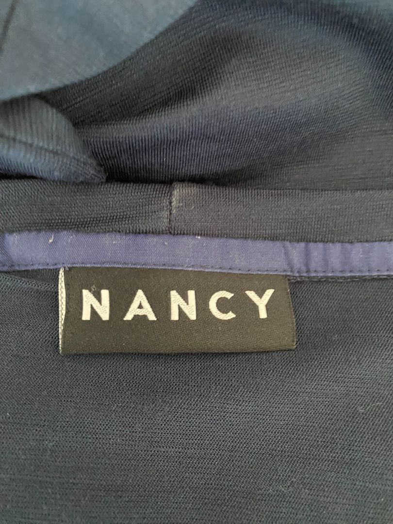 Navy & Pink print NANCY Tee, S