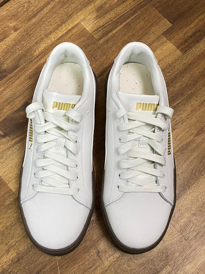 Cream & tan Puma Shoes, 37.5