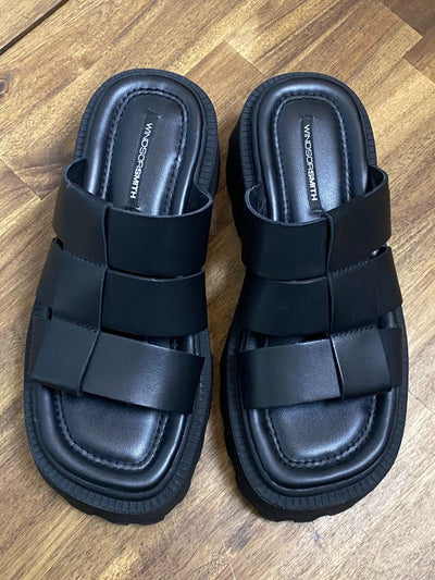 Black Windsor Smith Shoes, 37