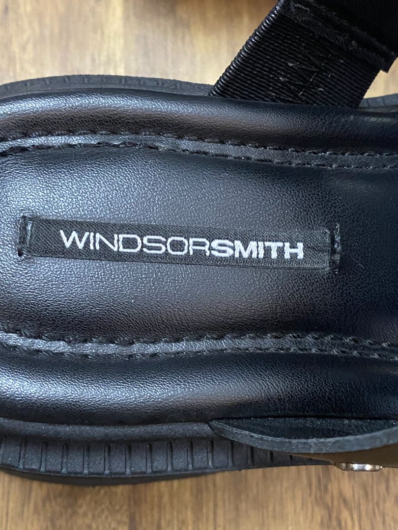 Black Windsor Smith Shoes, 37