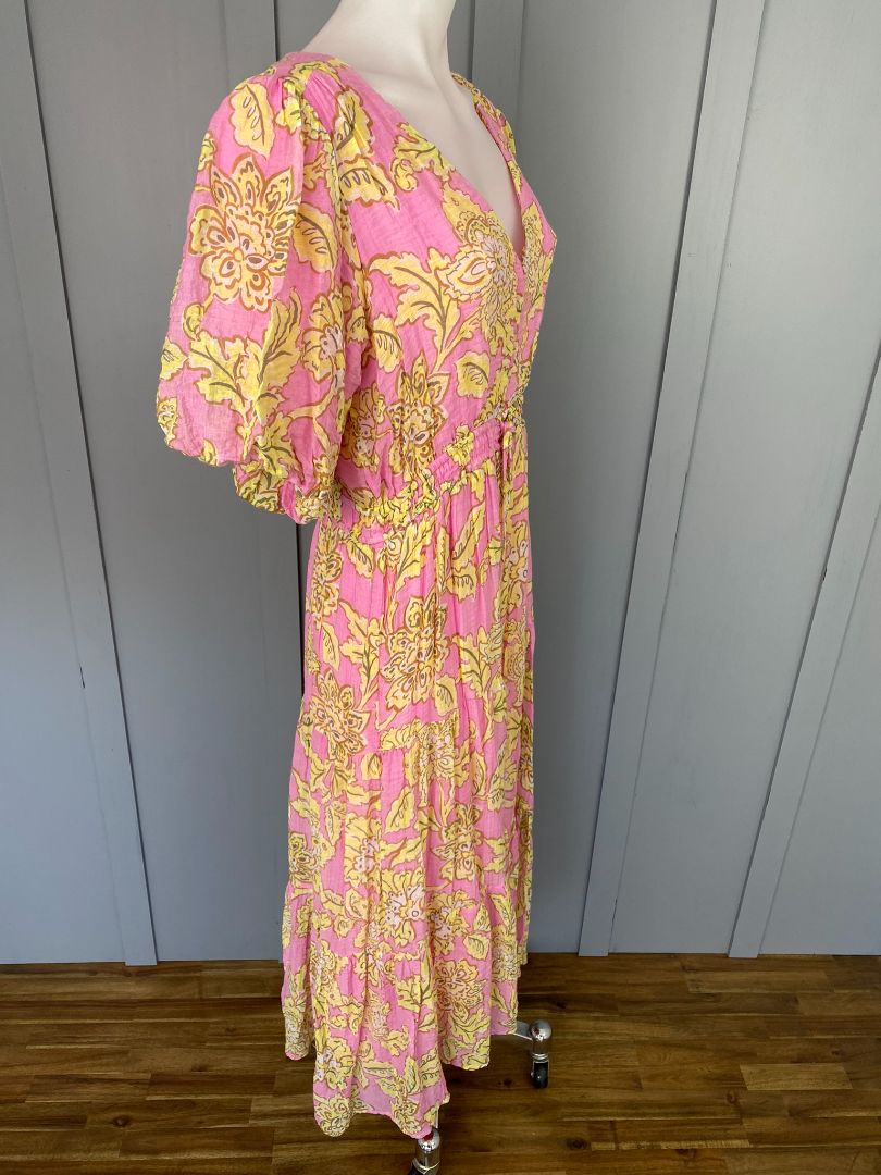 Pink floral Minkpink Dress/Tunic, L