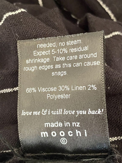 Black/White pinstripe Moochi Dress, 10