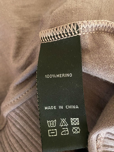 Dusty Mauve Siren Merino Top, L