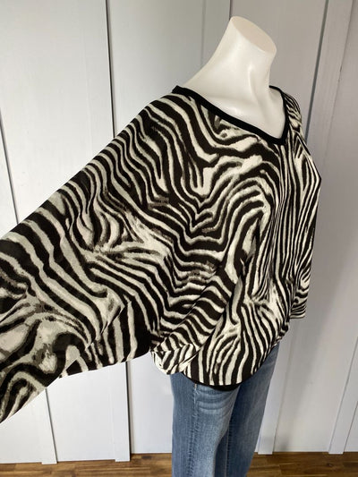 Zebra print Orlando Tops, S