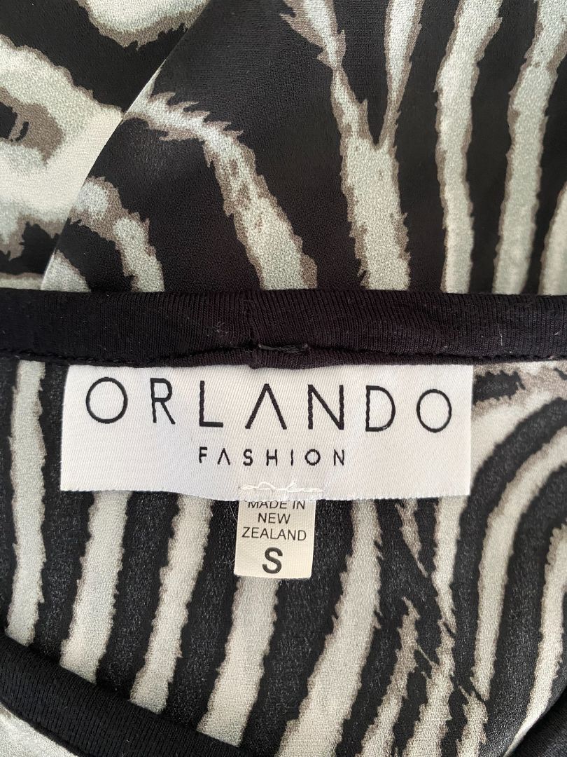 Zebra print Orlando Tops, S