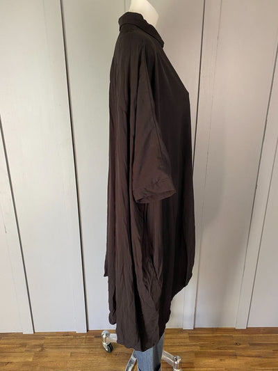 Black She Street Oversized  shirt, F