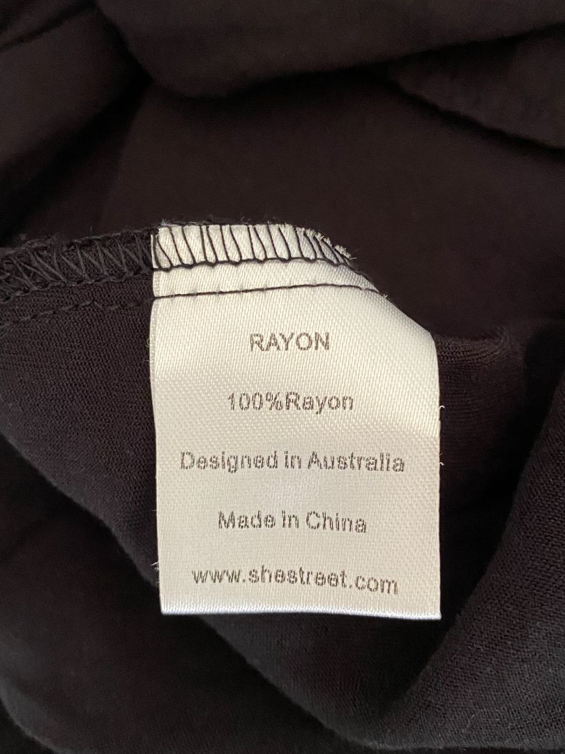 Black She Street Oversized  shirt, F