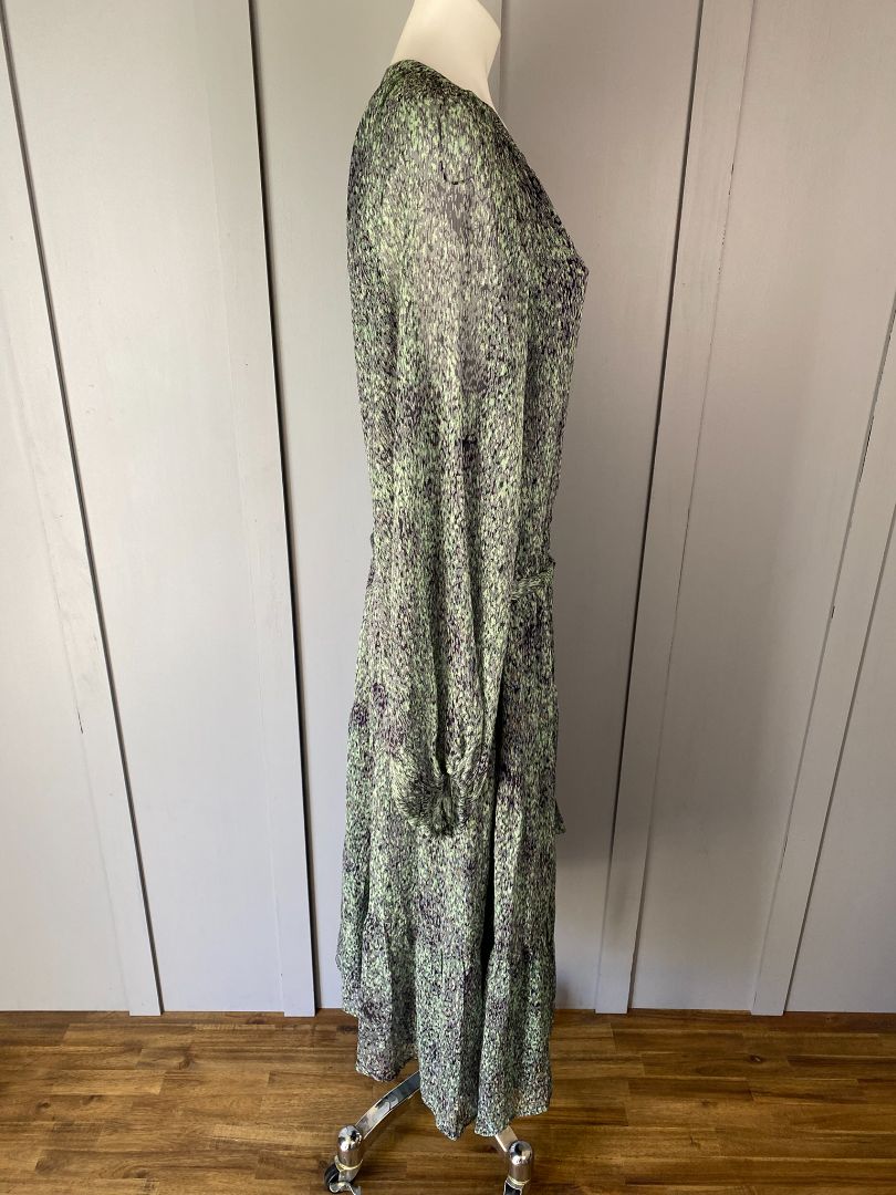 Green & Blue print Seeking Lola Dress, 16