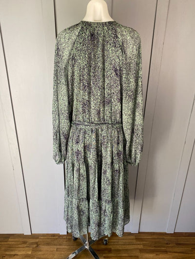 Green & Blue print Seeking Lola Dress, 16