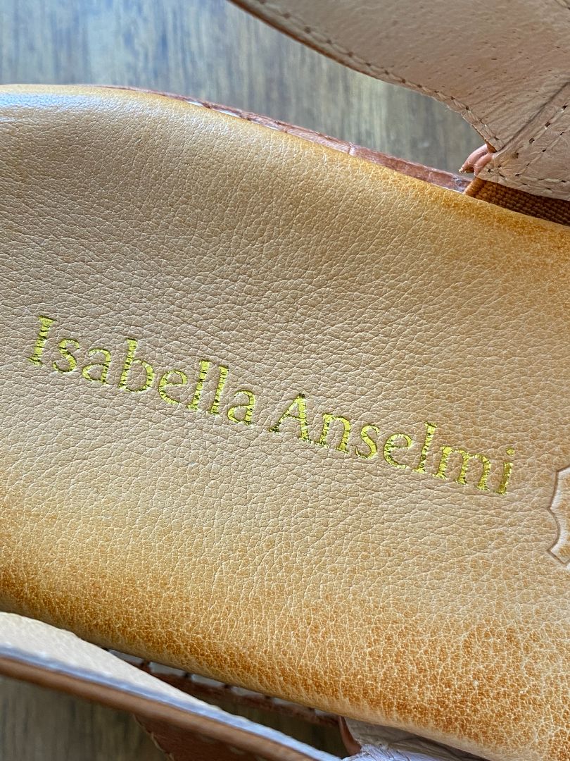 Tan Isabella Anselmi Sandals, 37