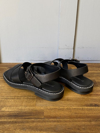 Black Jo Mercer Sandals, 36