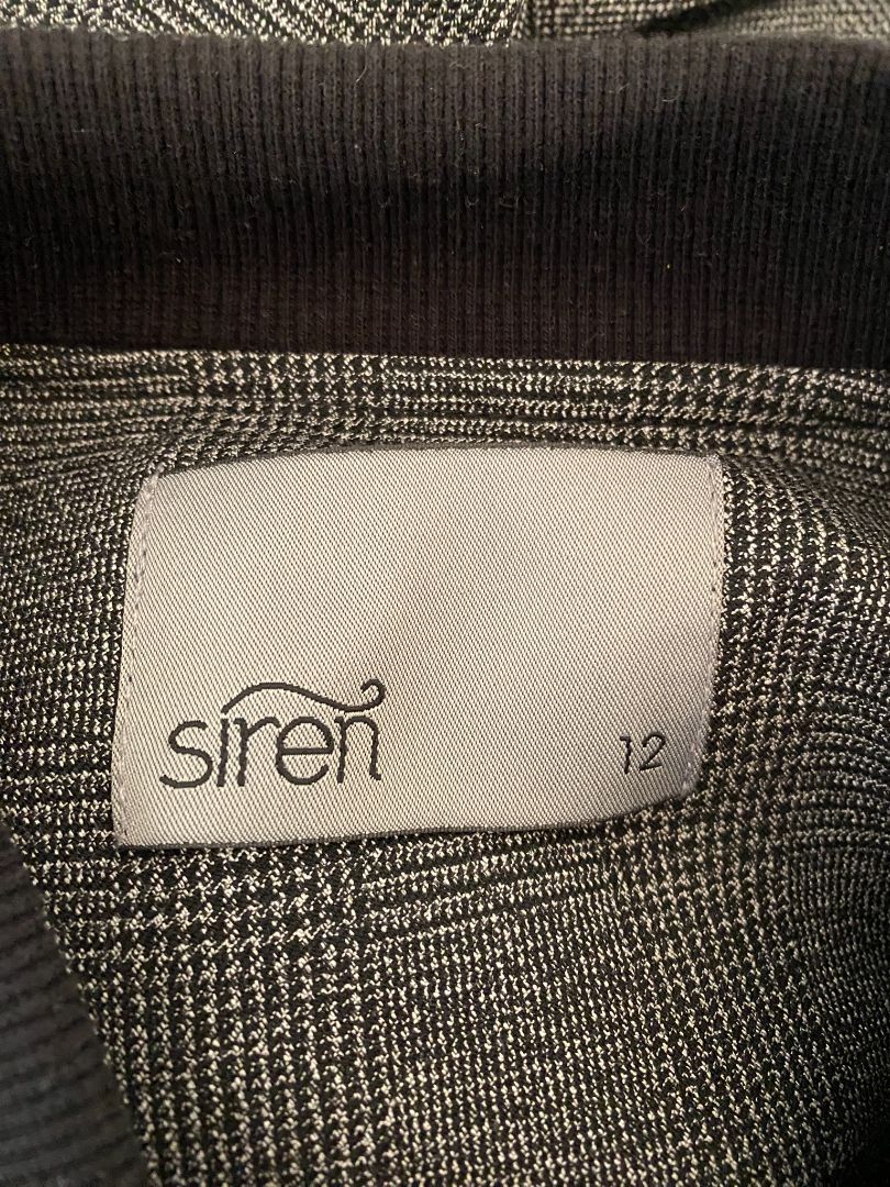 Grey check Siren Jacket, 12