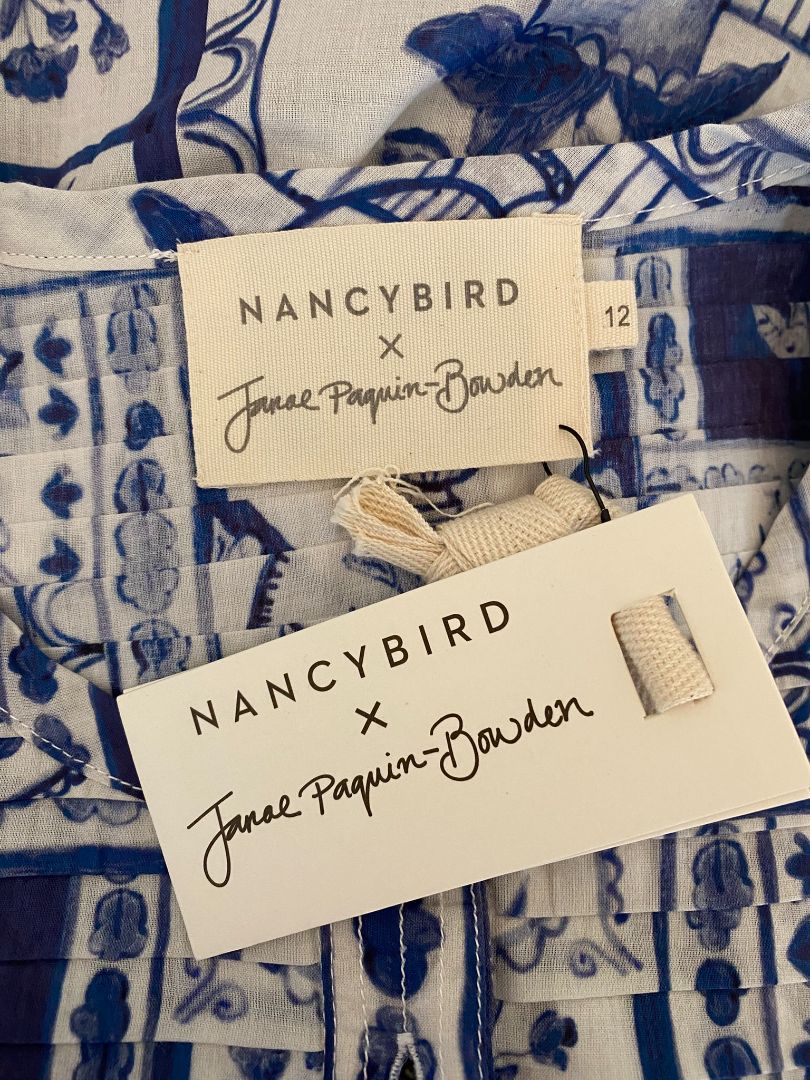 BNWT Lyon Tile Nancybird Shirt/Blouse, 12
