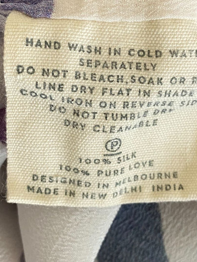 Multi print Nancybird Silk Top, M