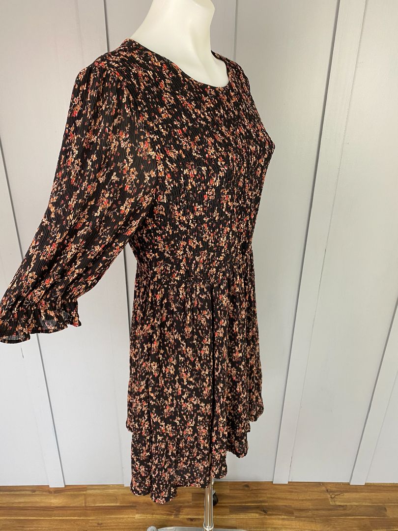 Black floral Forever New Dress/Tunic, 8