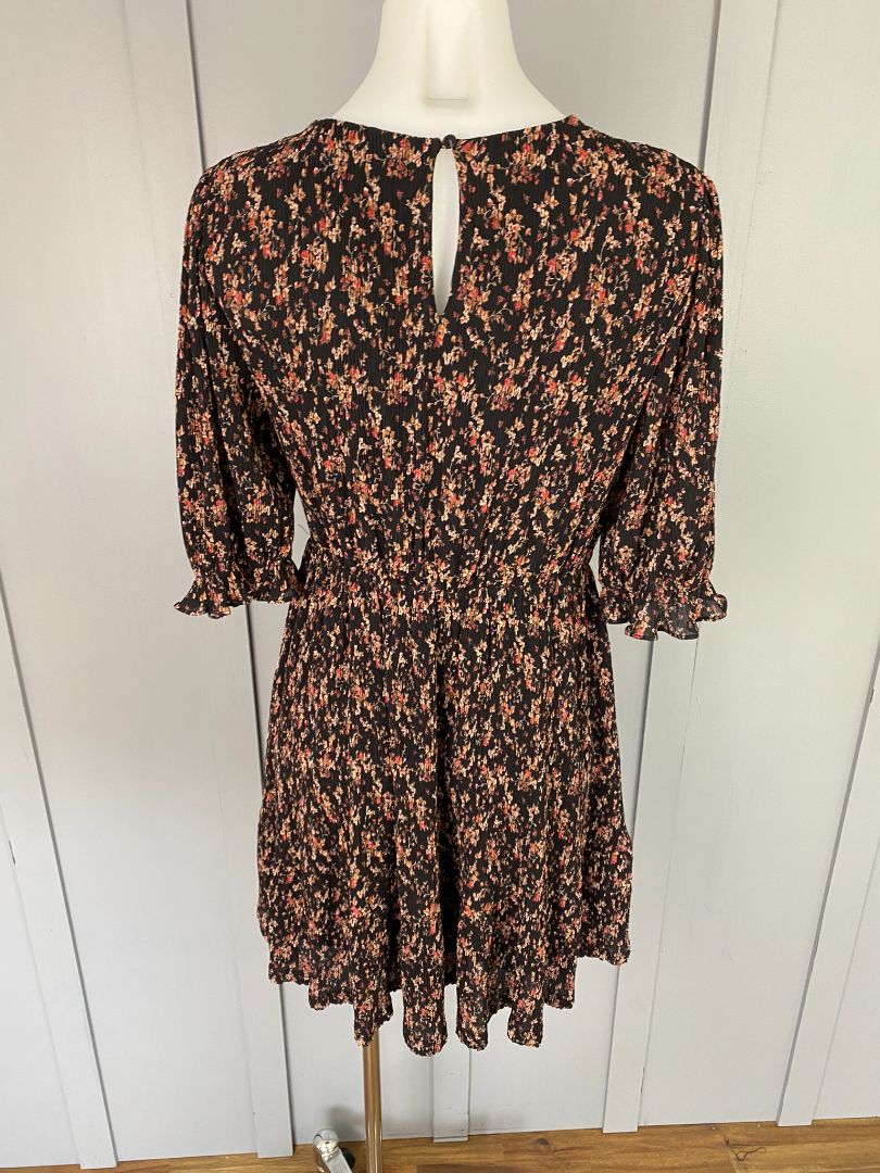 Black floral Forever New Dress/Tunic, 8