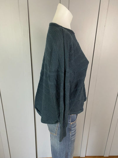 Dark Teal Max Merino Top, S