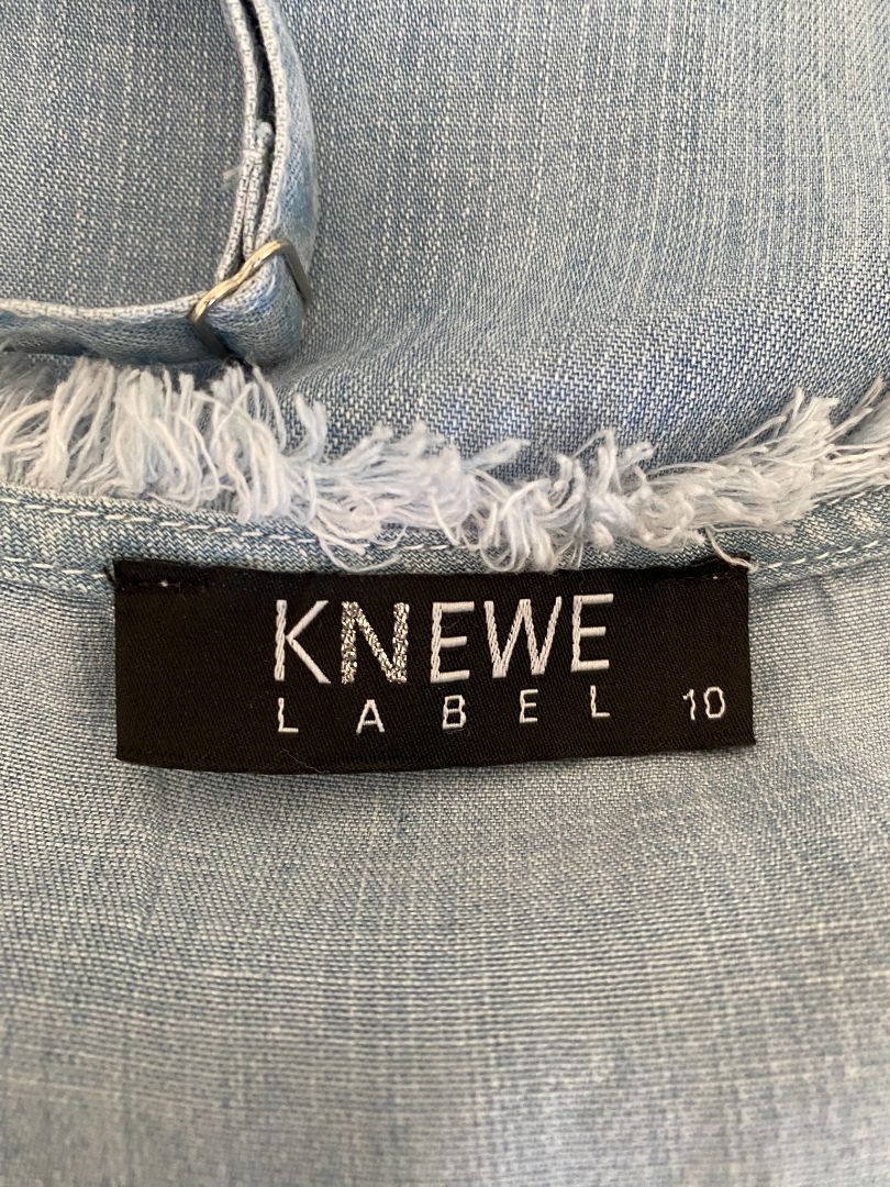 Blue Chambre knewe Dress, 10