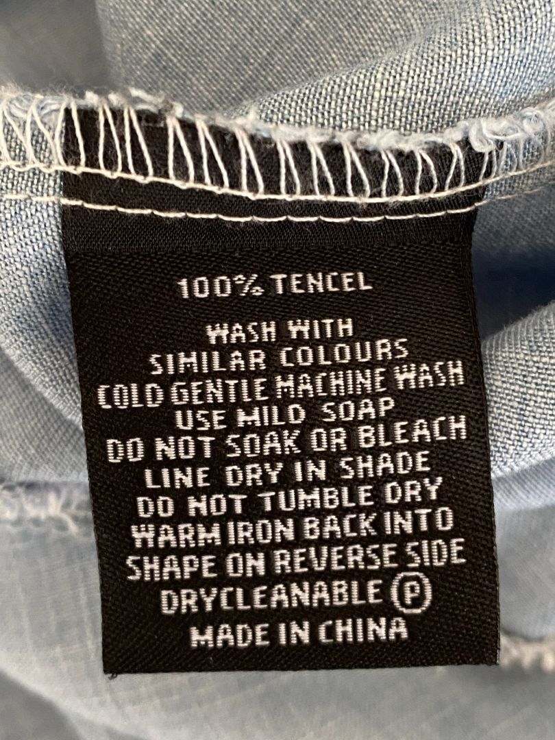 Blue Chambre knewe Dress, 10