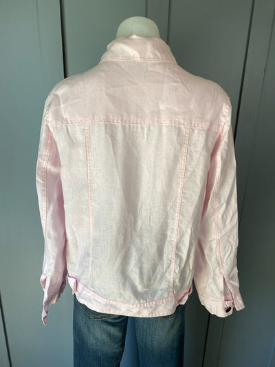 Pink Gordon Smith Linen Jacket, 10