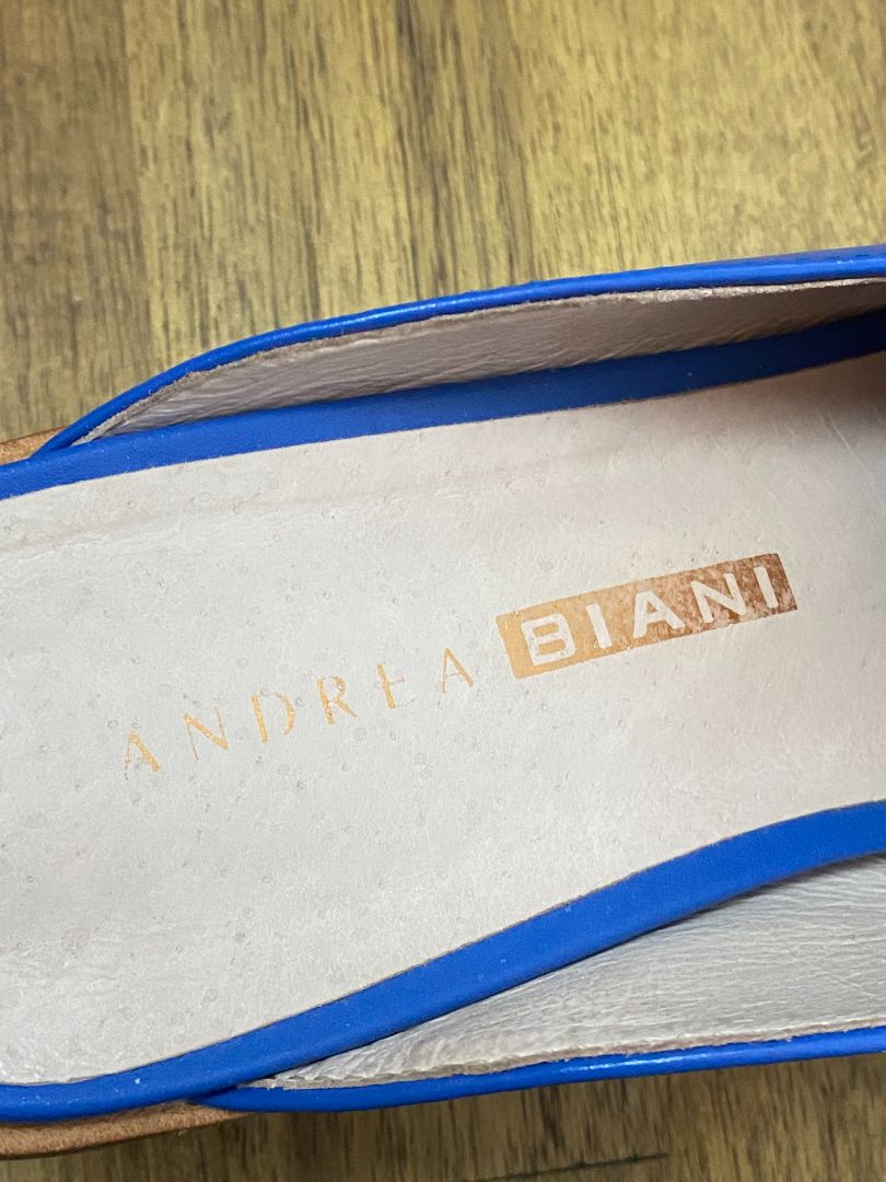 Blue Andrea Biani Shoes, 38