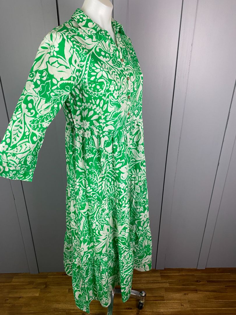 BNWT Green floral Brakeburn Dress, 8