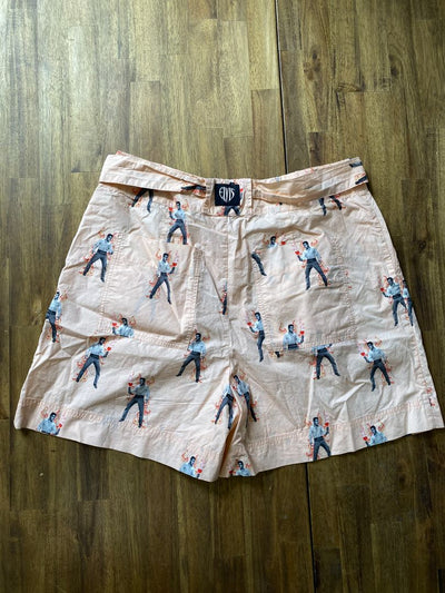 Elvis Print Scotch & Soda Shorts, L