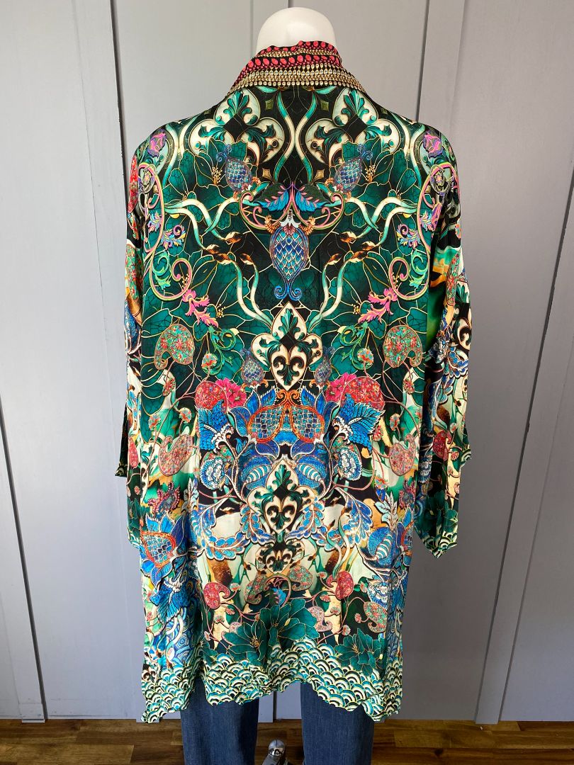 BNWT Multi print Givoni Kimono, 10/12