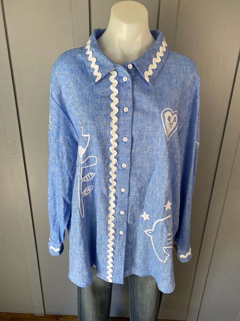 Blue & White Gorman Shirt, 20