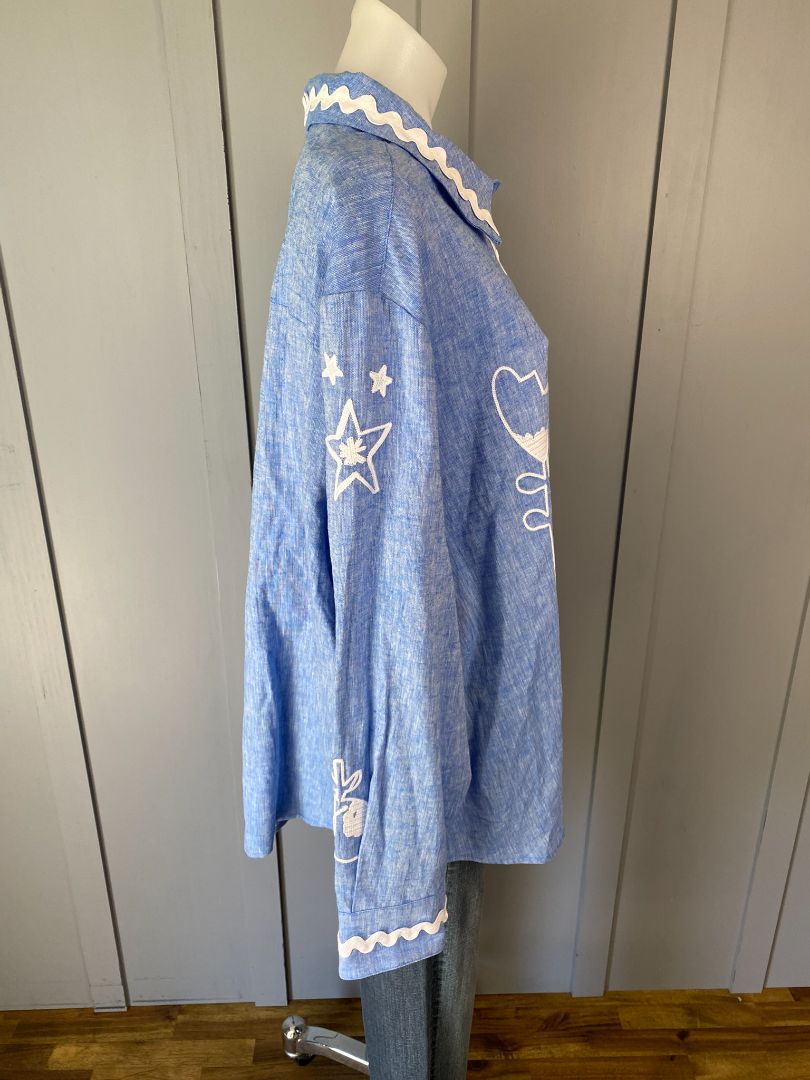 Blue & White Gorman Shirt, 20