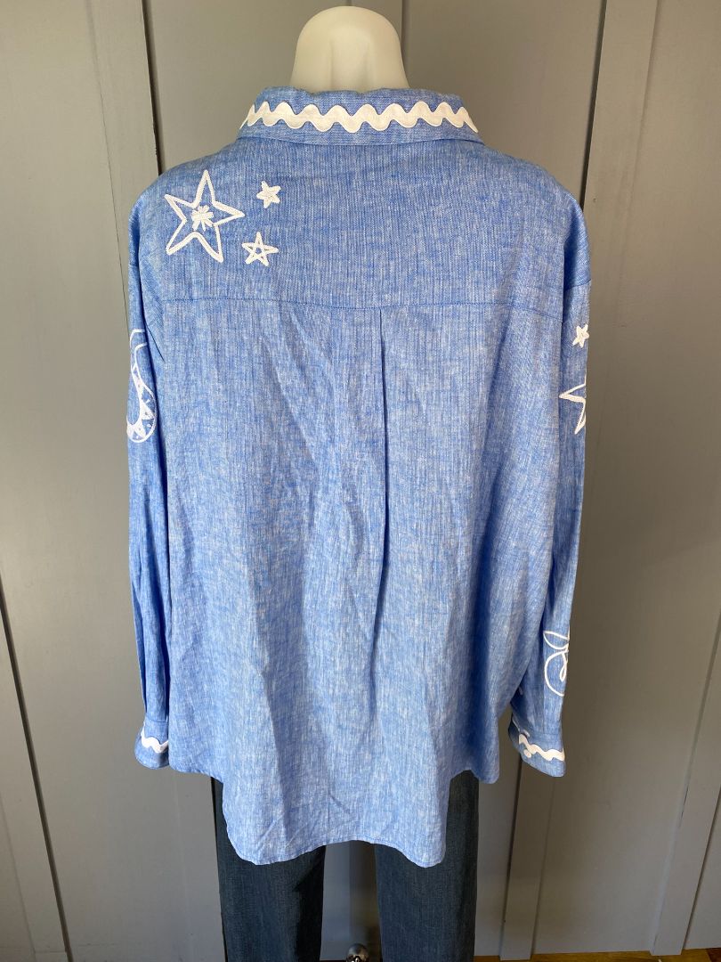 Blue & White Gorman Shirt, 20