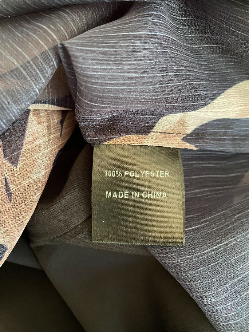 Black print Amelius Tops, 12