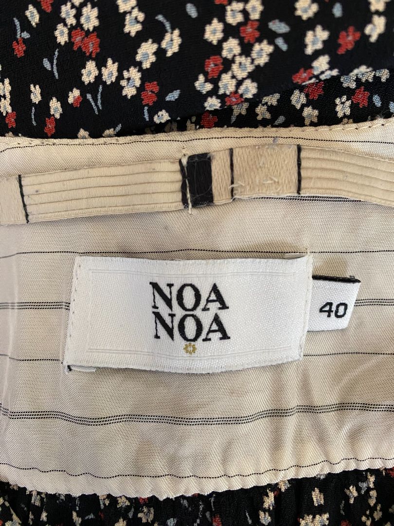 Black & Multi floral Noa Noa Top, 40 (12)
