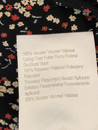 Black & Multi floral Noa Noa Top, 40 (12)