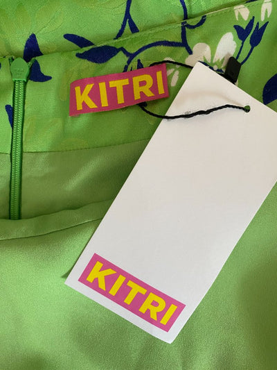 BNWT Green Vine print KITRI Dress, 12