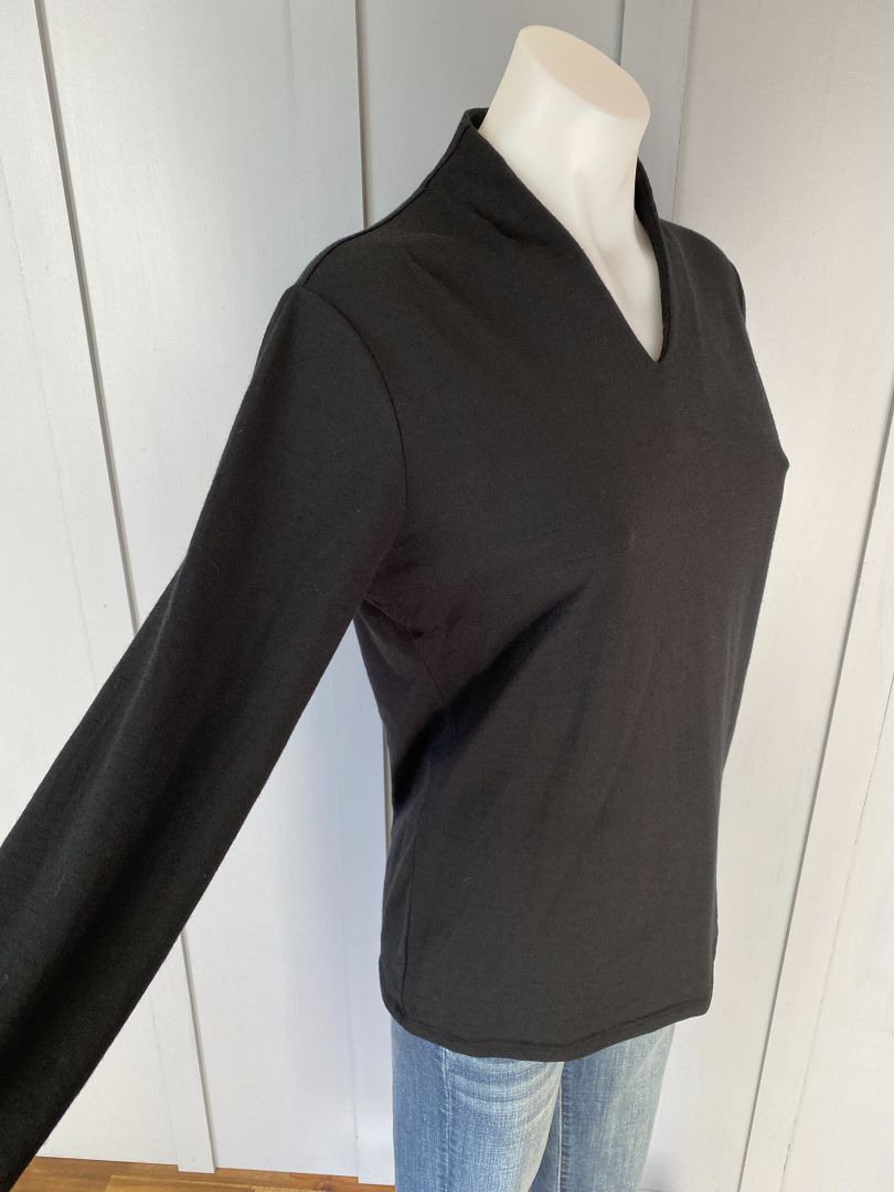 Black Paula Ryan Top, S
