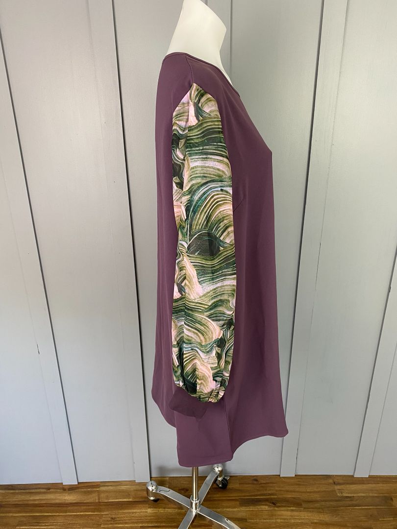 Aubergine Home-Lee Dress, 8