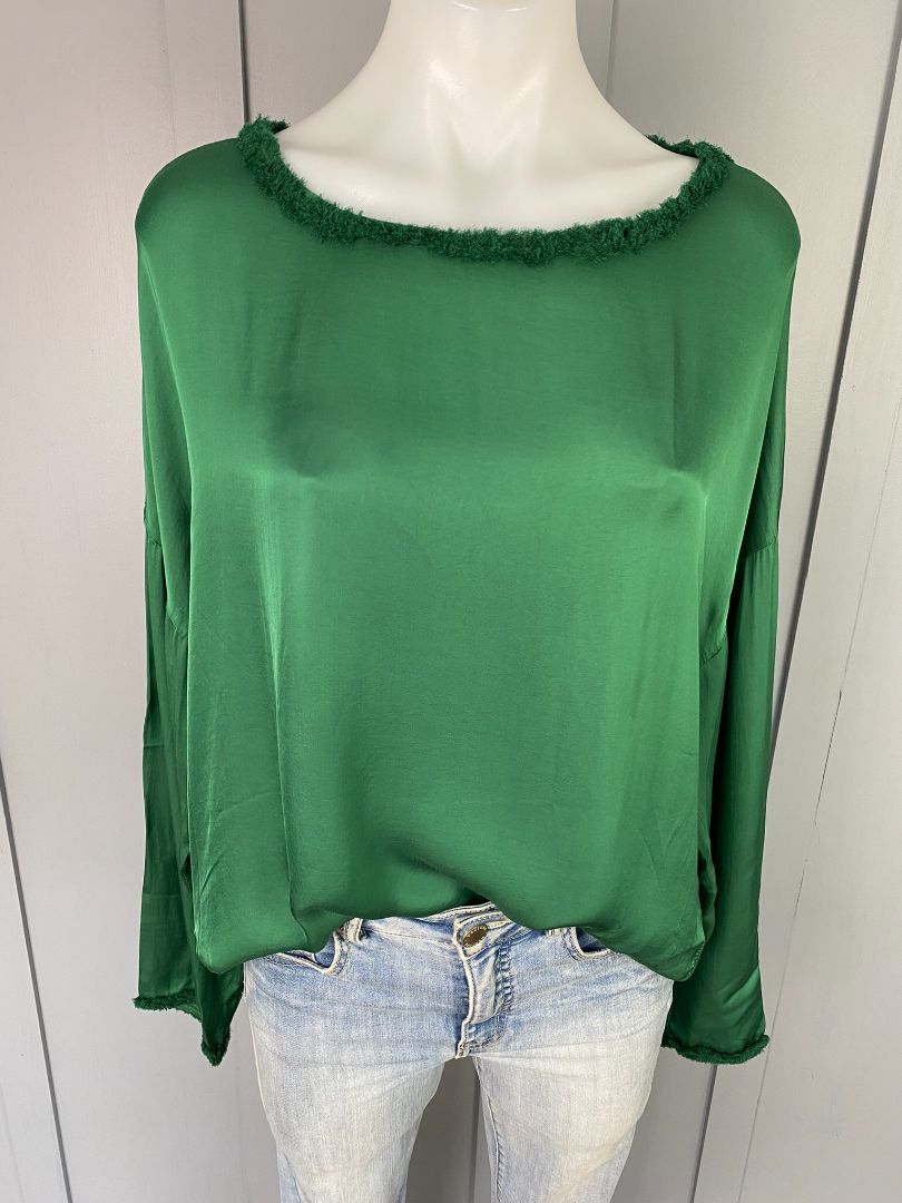 BNWT Green Suzy D Tops, M & L