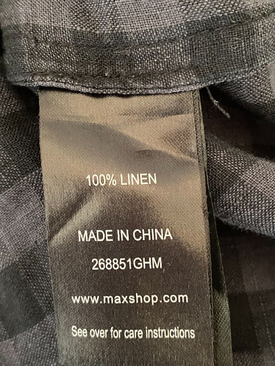 Black & Beige stripe Decjuba Dress, S