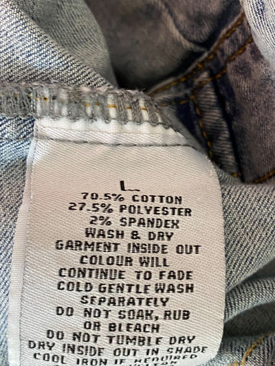Blue Junkfood Denim Jacket, L