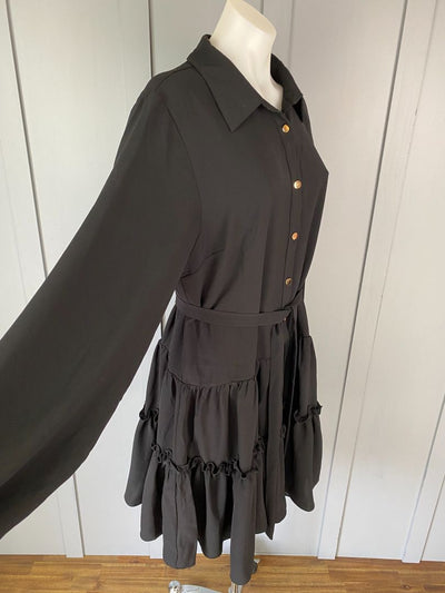 BNWT Black Pretty Basic Augustine Dress, M