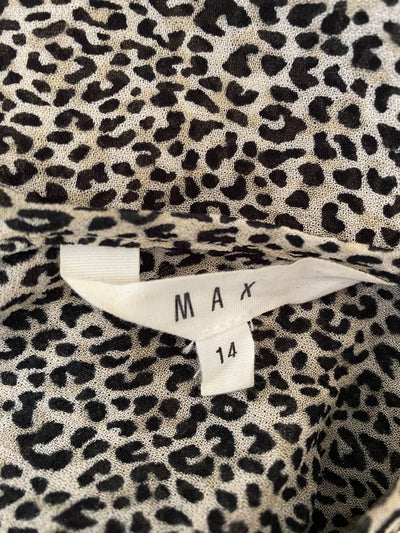 Animal print Max Top, 14