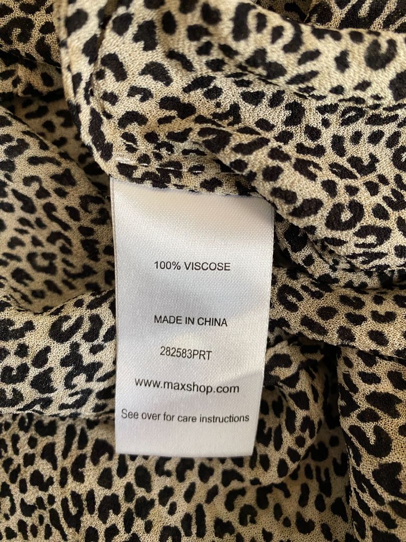 Animal print Max Top, 14